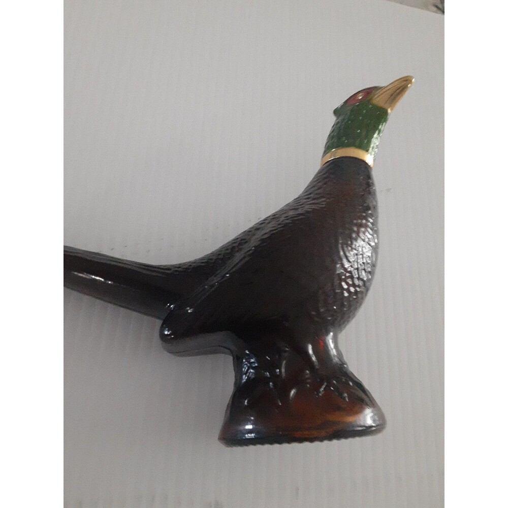 Avon Pheasant Decanter 1970's Vintage Bottle 6"
